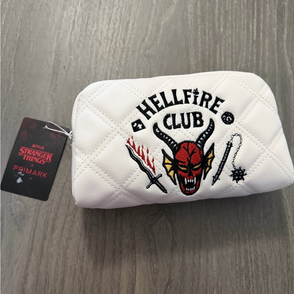 Primark White Hellfire Club Bag